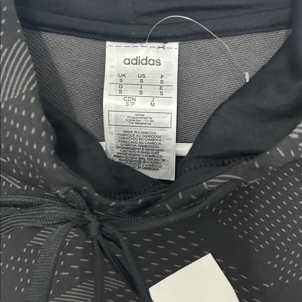 Adidas Tech Fleece Pullover Hoodie size small black
